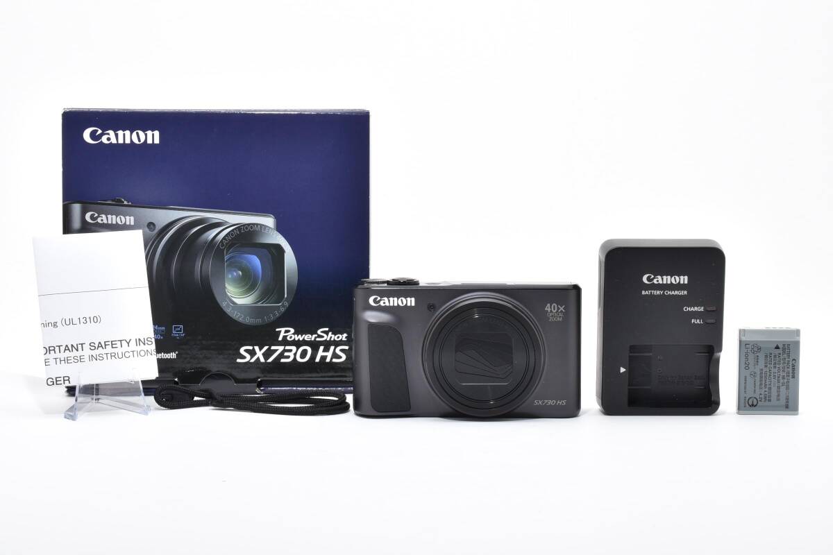 【美品】Canon PowerShot SX730 HS コンパクトデジタルカメラ キャノン パワーショット 元箱付き #3143