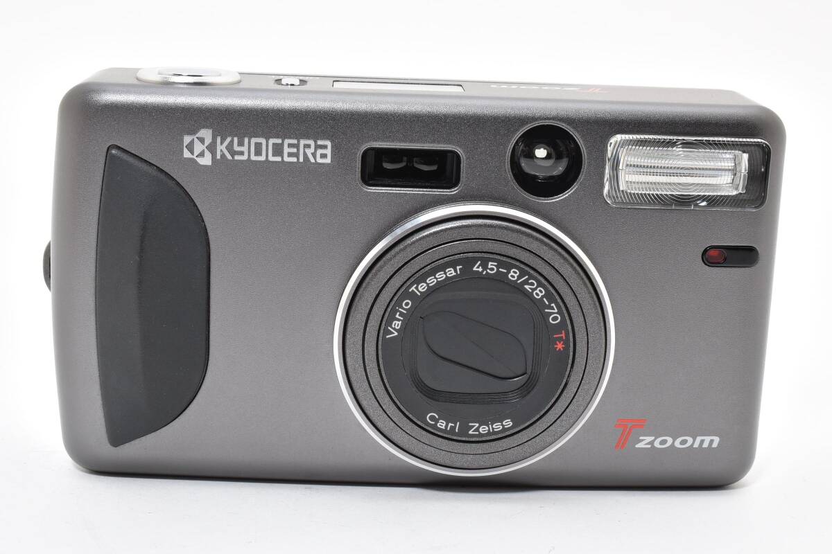【良品】京セラ T-ZOOM フィルムカメラ KYOCERA #3228