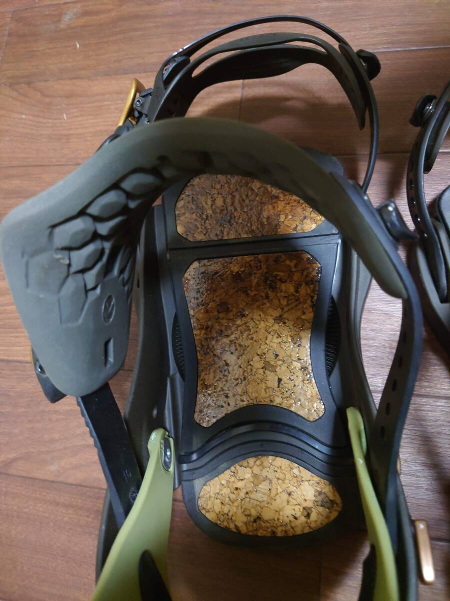 フラックス FLUX スノーボード ビンディング メンズ エスアール SR　Woodland Mサイズ スノーボード ビンディング