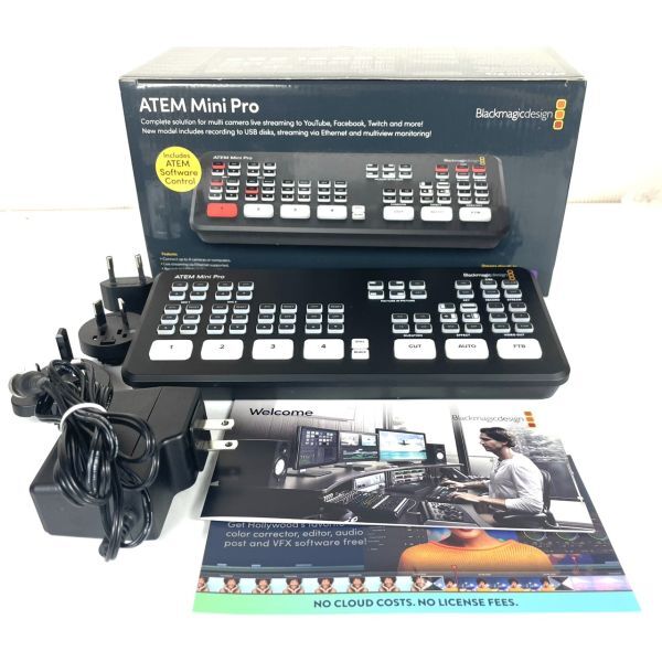 ■極上品■ BlackmagicDesign SWATEMMINIBPR ATEM Mini Pro