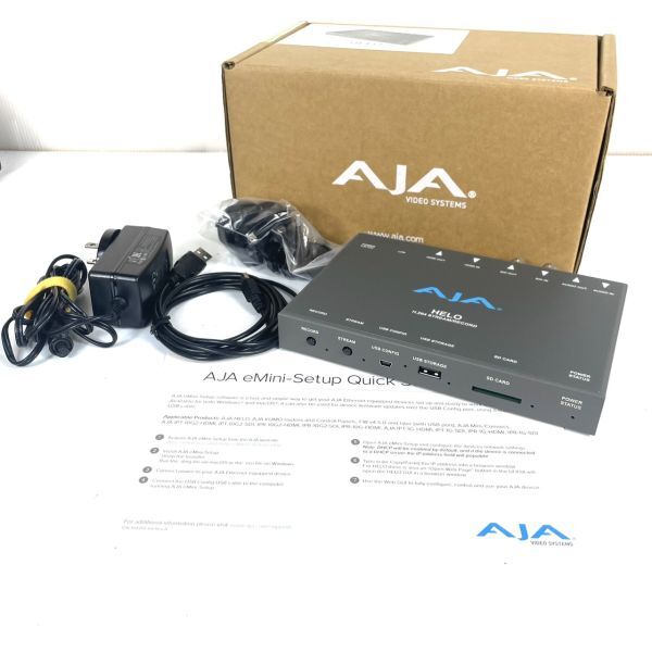 ■美品■ その他 Aja HELO H.264 ストリーマー&レコーダー