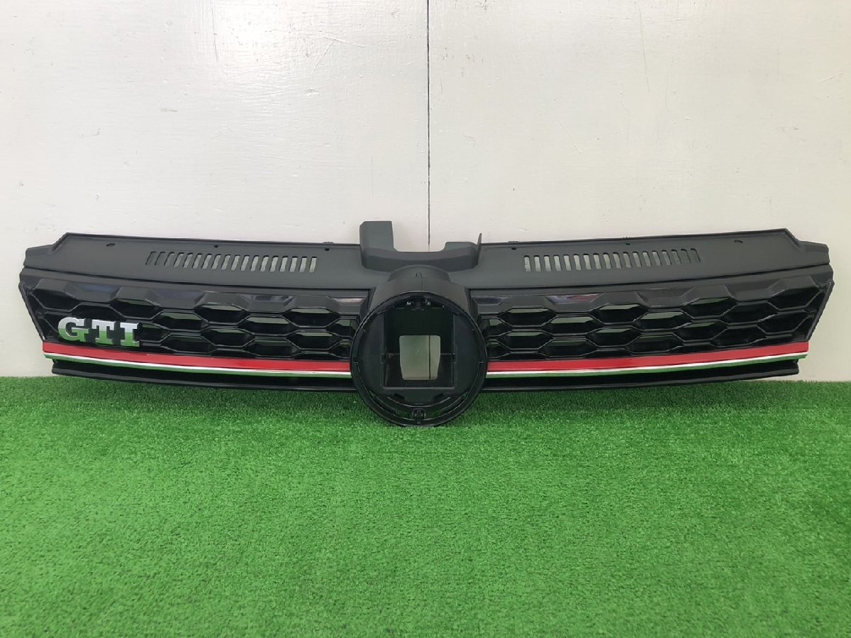 88398◇1KCCZ/1KCDL VW/フォルクスワーゲン ゴルフ6【GTI】純正 フロントグリル/ラジエーターグリル 5G0 853 653S◇ほ16-L3※