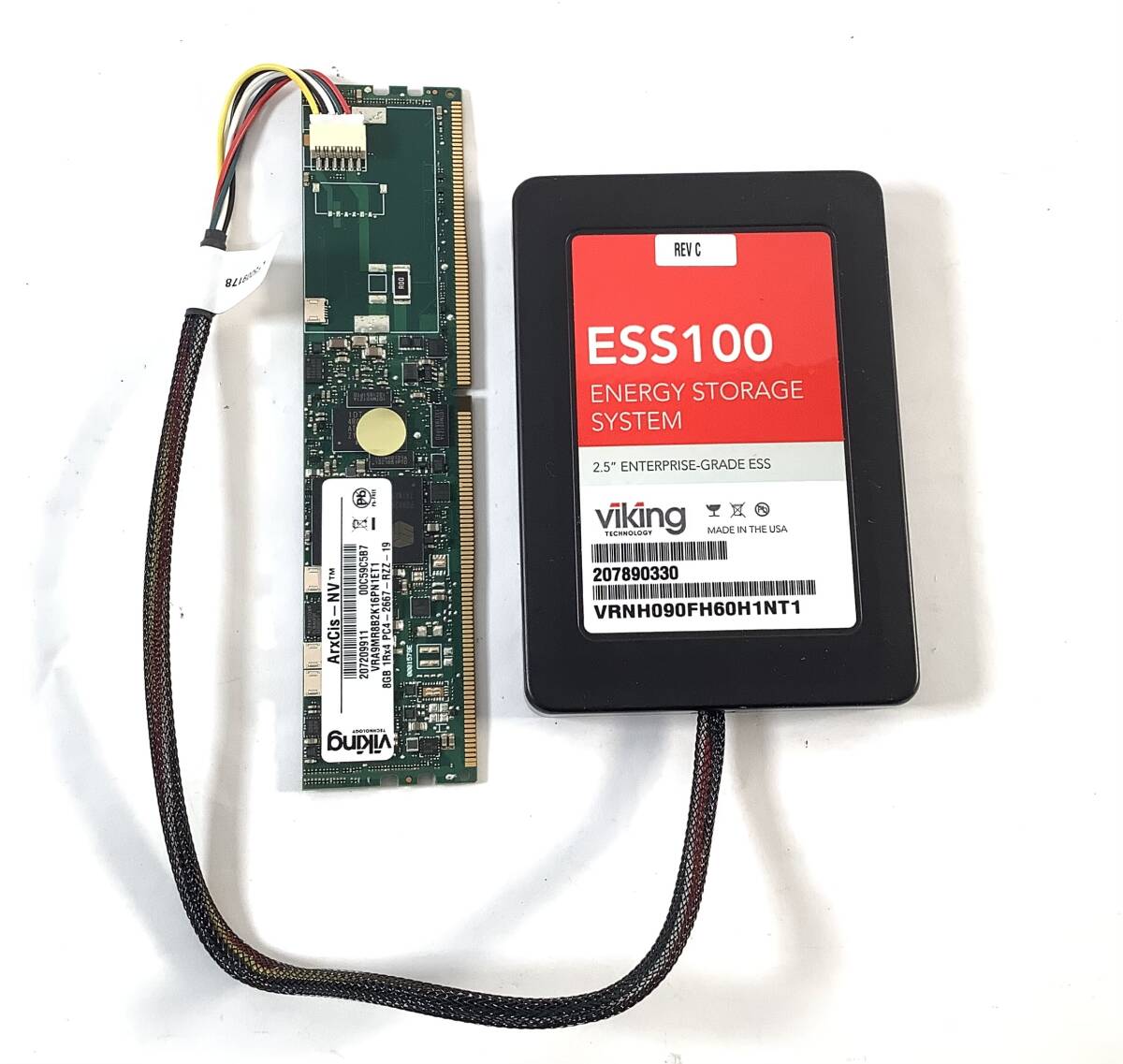 K7121034 ViKing 8GB 1Rx4 PC4-2667 メモリ 1点 【中古動作品、複数出品】080706