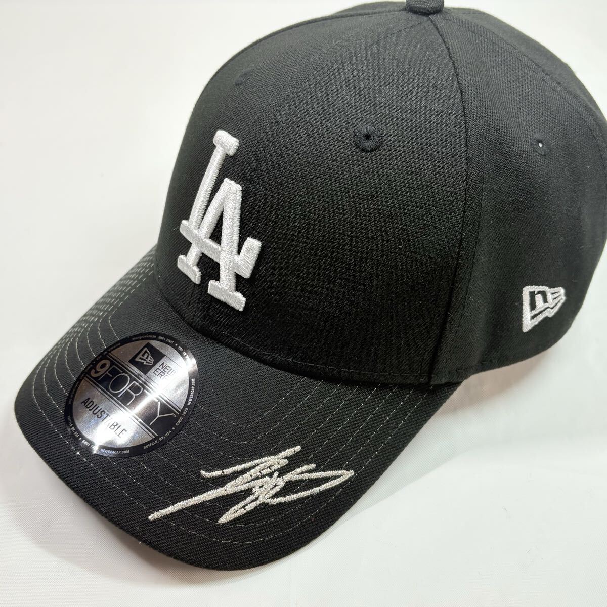 NEW ERA ニューエラ　ロサンゼルスドジャース　大谷翔平　シグネチャーモデル　LA キャップ帽子　ブラック