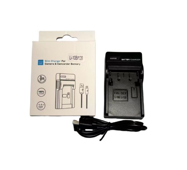 送料無料 オリンパス Li-10B Li-12B Li10B X-1 X2 X3 X-500 FE-200 X-500 AZ-1 C-470 D-590 DB-L10 C-470 互換 USB 充電器i