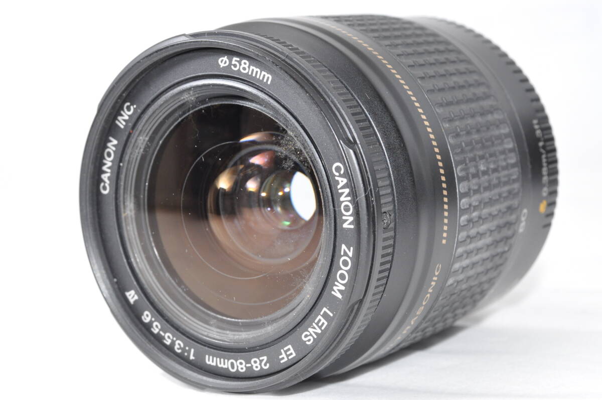動作品 キャノン CANON EF 28-80mm F3.5-5.6 IV USM ♯A7449