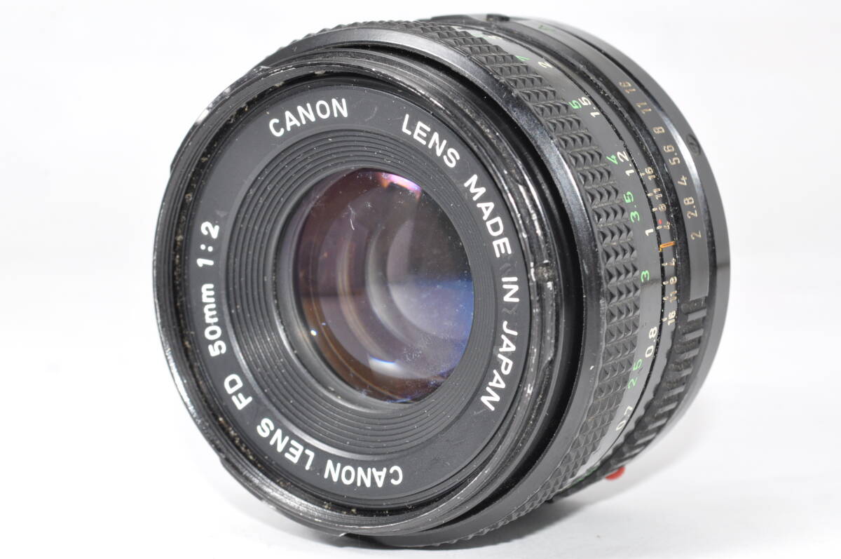 動作品 キャノン CANON NEW FD 50mm F2 ♯A7482