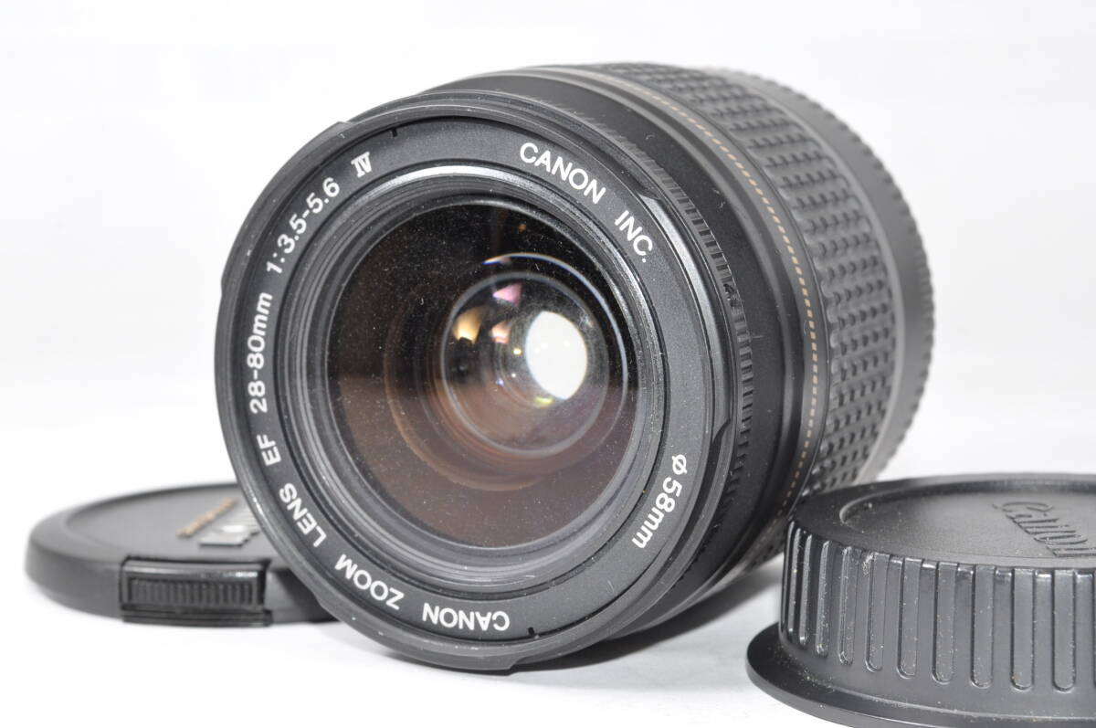 動作品 キャノン CANON EF 28-80mm F3.5-5.6 IV USM ♯A7535