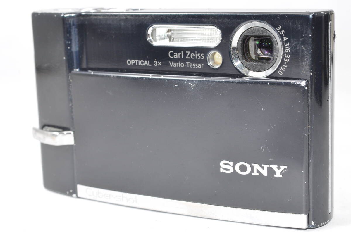 現状品 ソニー SONY Cyber-Shot DSC-T30 ブラック 【3138937】 ♯8115