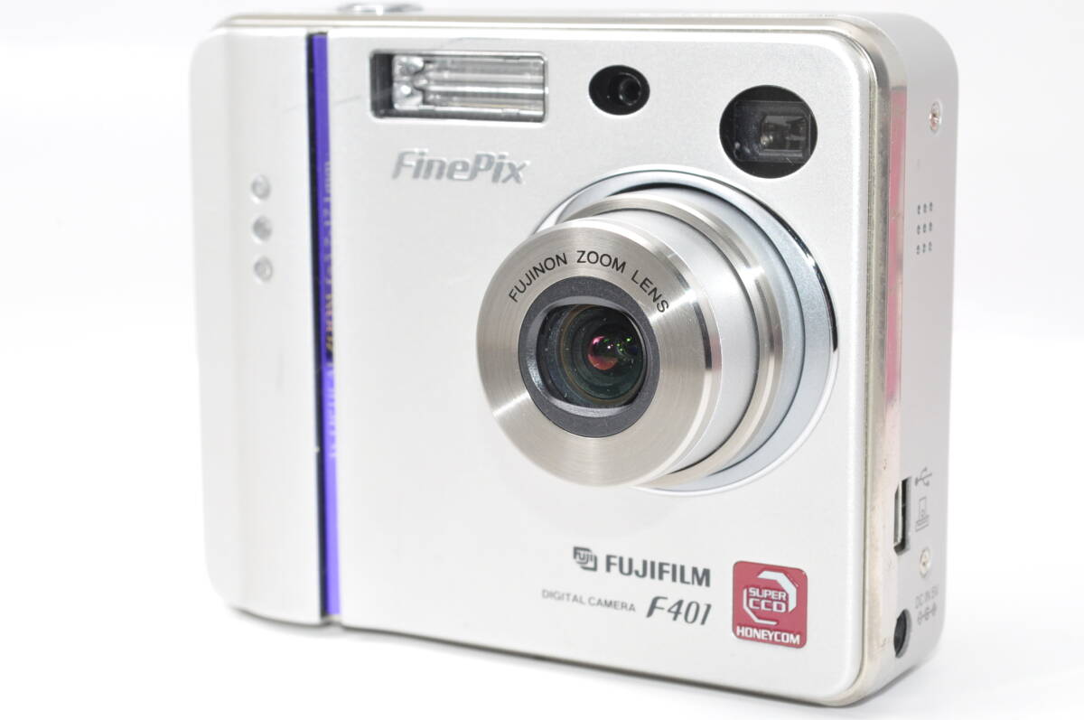 ジャンク扱い・外観光学きれい フジフィルム FUJIFILM FinePix F401 シルバー ♯A7667