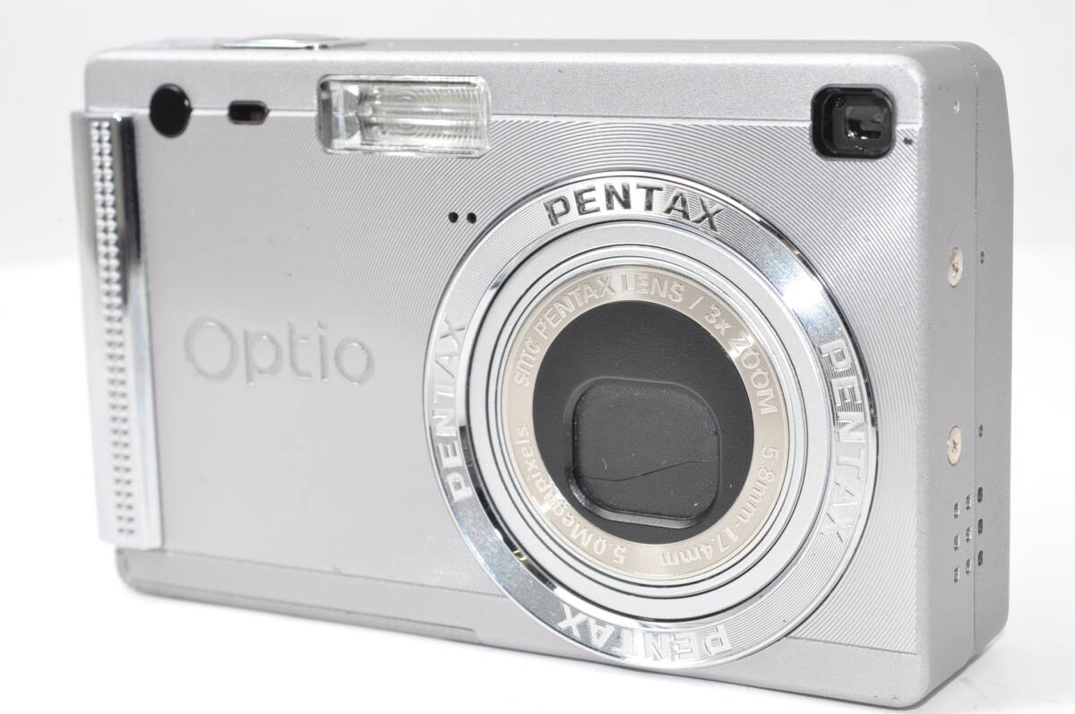 ジャンク扱い ペンタックス PENTAX Optio S5i シルバー ♯A7678