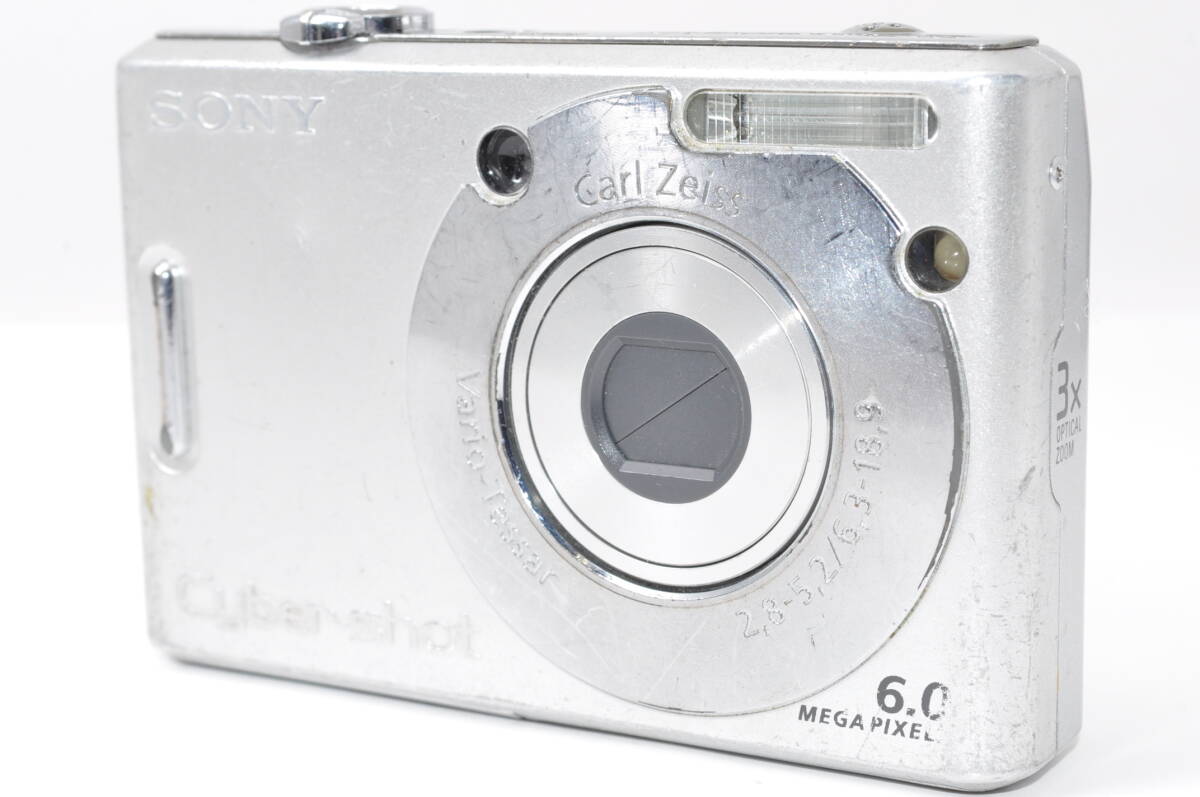 ジャンク扱い ソニー SONY Cyber-Shot DSC-W30 シルバー ♯A7680