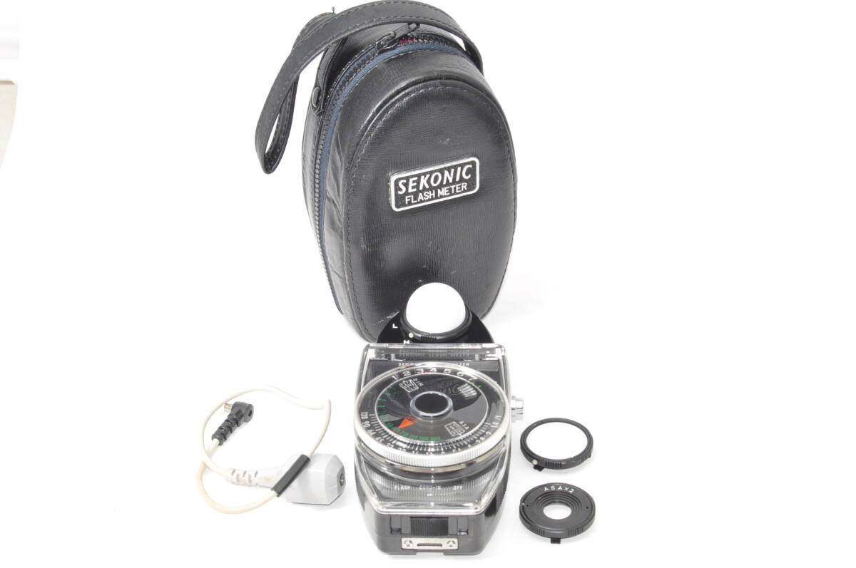 現状品 セコニック SEKONIC フラッシュメーター MODEL L-256D ♯A7736