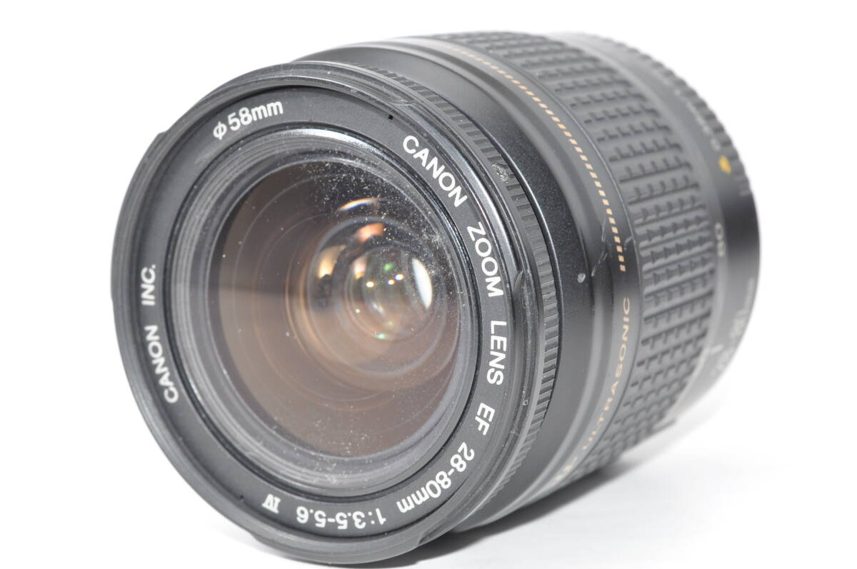 動作品 キャノン CANON EF 28-80mm F3.5-5.6 IV USM ♯A7741