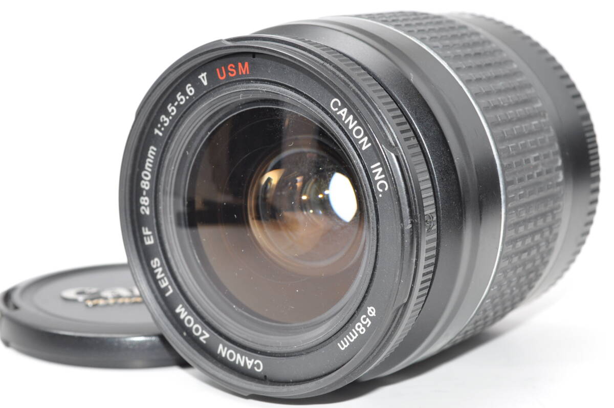 動作好調 キャノン CANON EF 28-80mm F3.5-5.6 V USM ♯A7744