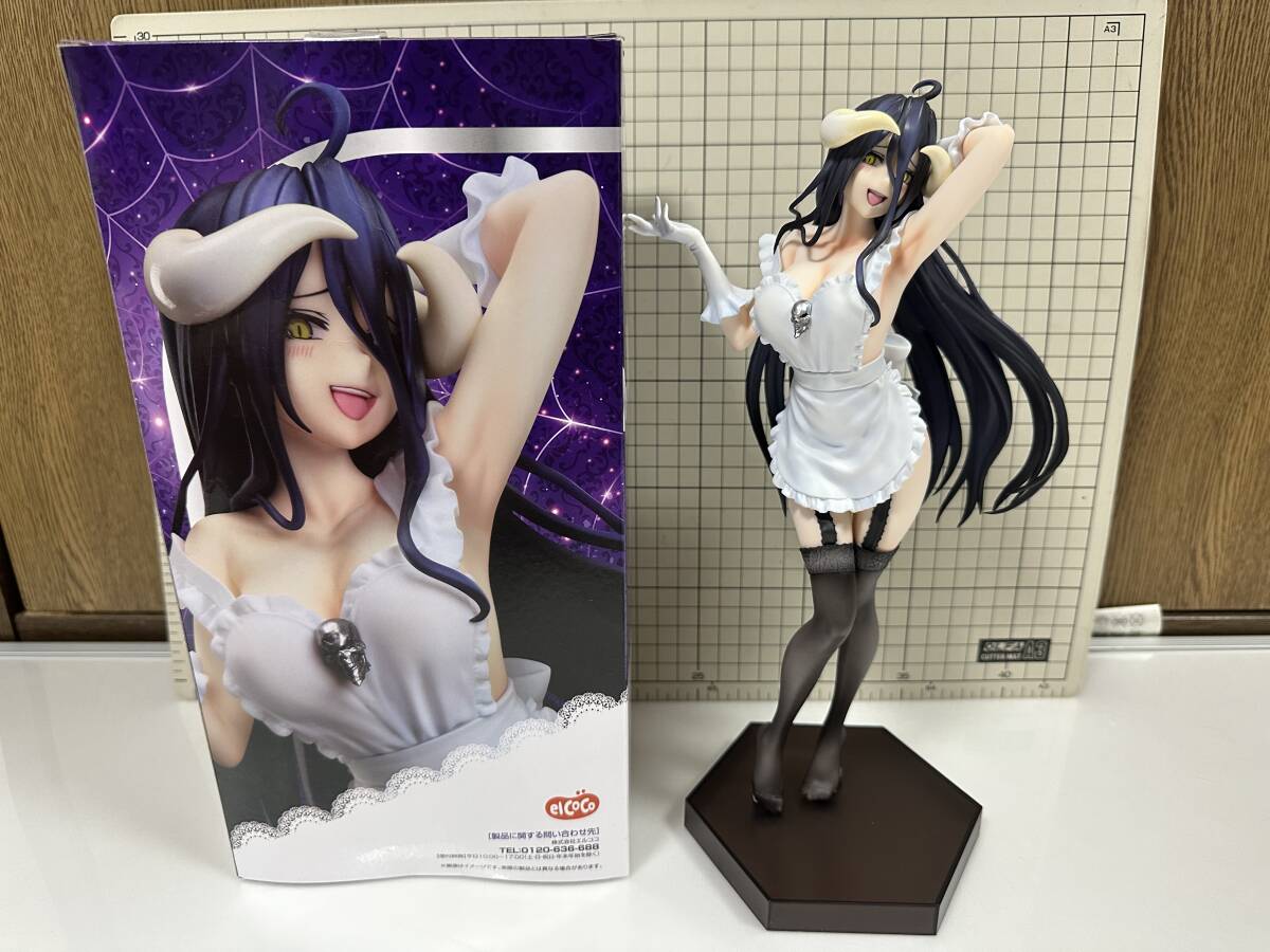OVER LORD アルベド フィギュア エプロン エルココ elcoco　オーバーロード　サキュバス　オバロ　