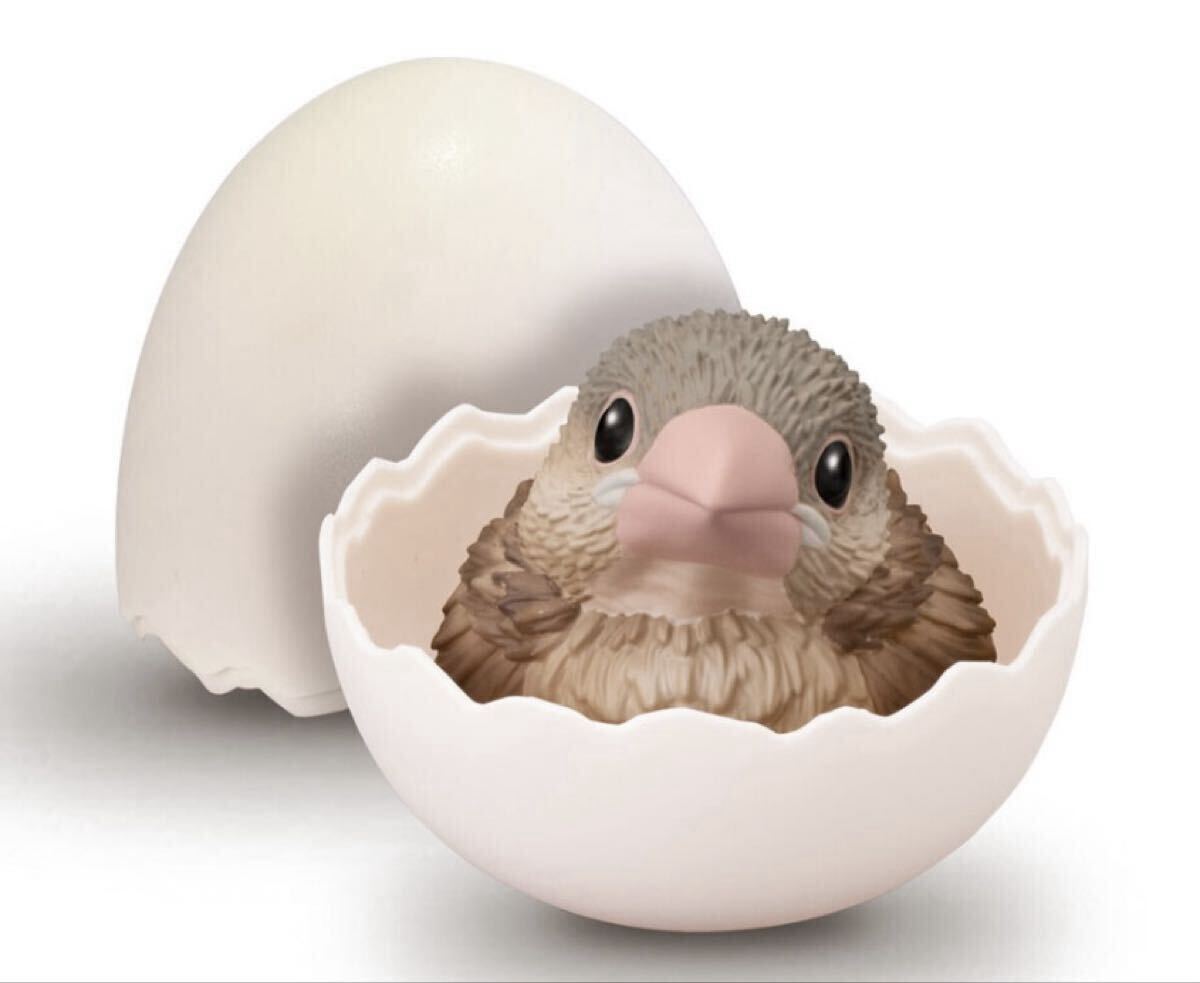 バンダイ てのりベイビーフレンズ 文鳥 1個 鳥フィギュア てのりベイビーフレンズ フィギュア 食玩 バンダイ