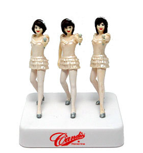 キャンディーズ プレミアム フィギュアコレクション 微笑返し（’78）セブンイレブン限定