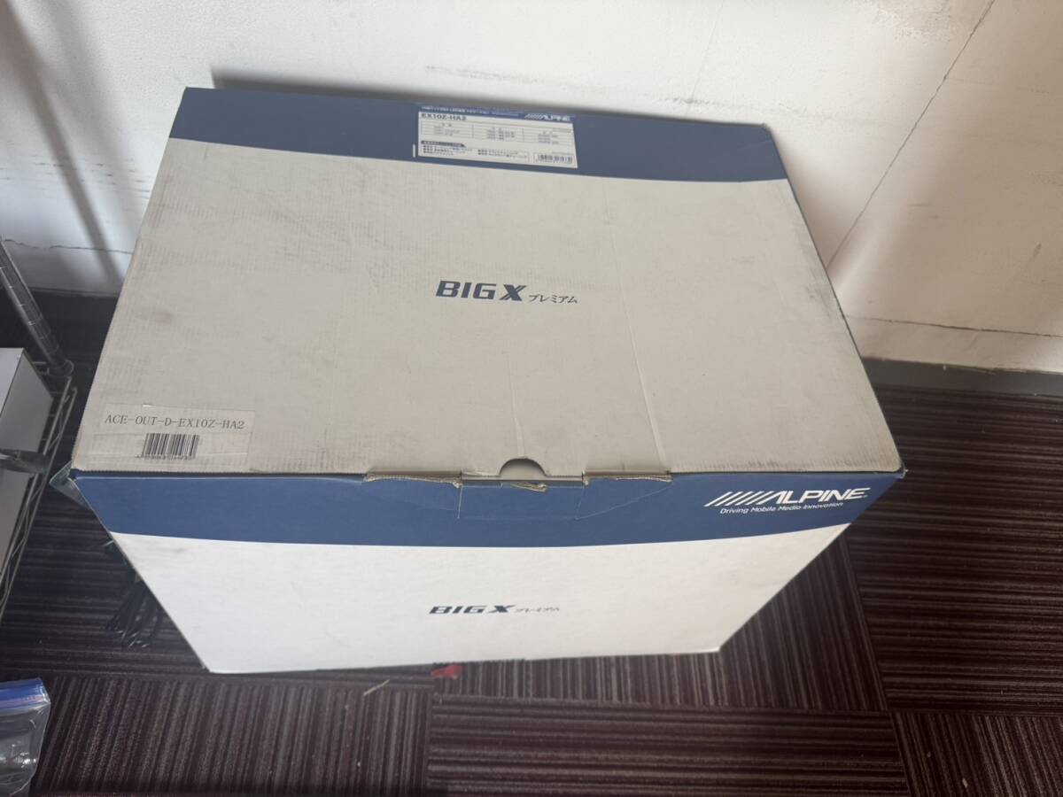 アルパイン 60系ハリアー H29/6〜専用 BIGX EX10Z-HA2 10型ワイドXGA LED液晶ナビゲーション 未使用品！ ZSU60W・65W AVU65W ASU60W・65W