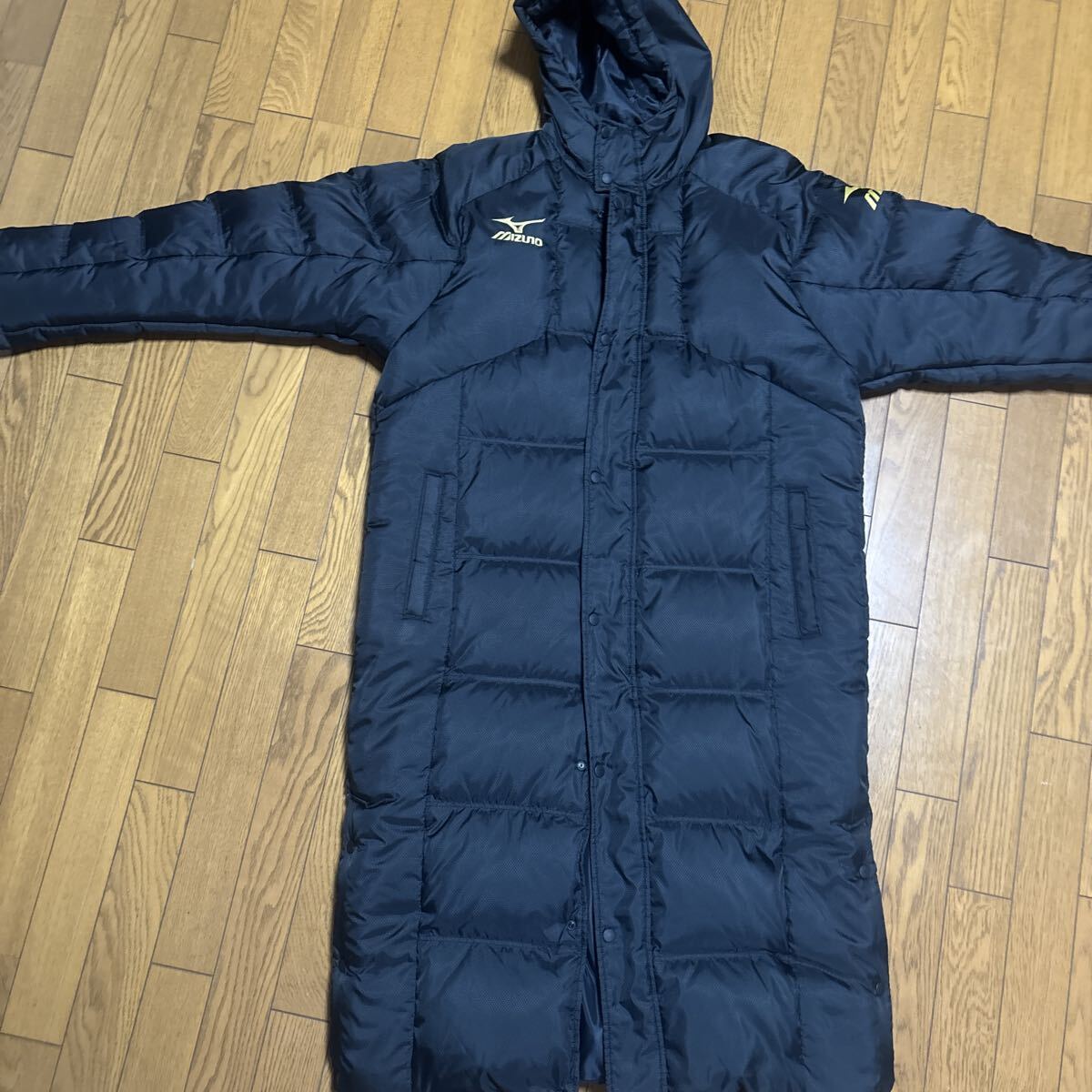 新品★MIZUNO ベンチコート ブラック