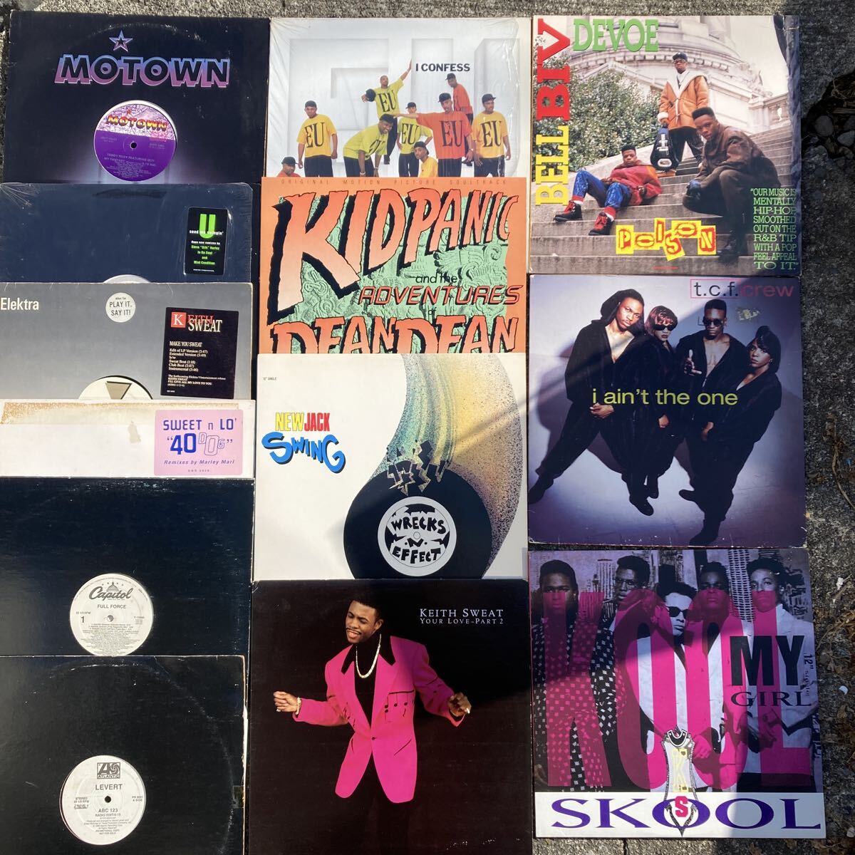 12インチ New Jack Swing R&B まとめて 13枚 ニュージャックスイング 90年代 90s 12inch USオリジナル盤