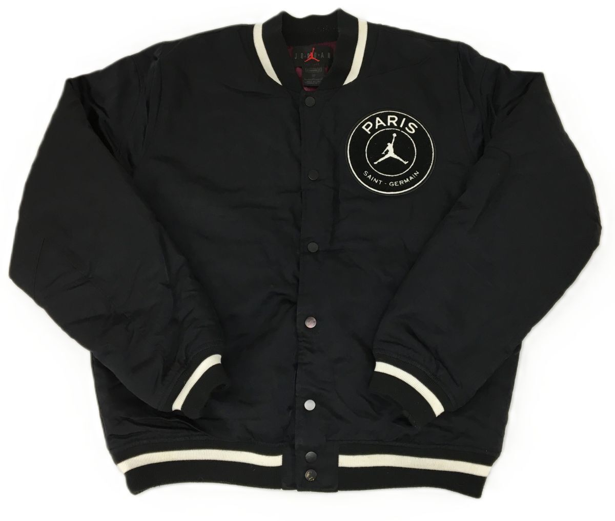 S11-291-138▲【中古】NIKE AIR JORDAN PSG JACKET PARIS SAINT GERMAIN CK9666-010 ナイキ ジョーダン パリサンジェルマン ジャケット L