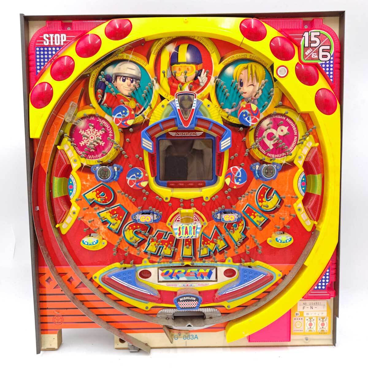 【中古】[ジャンク] 西陣 パチンピックSV レトロ パチンコ