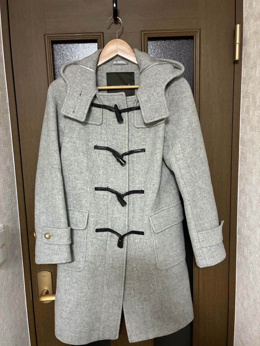 【極美品】マッキントッシュロンドン メルトンウール　ダッフルコート　ロング　日本製　38 MACKINTOSH