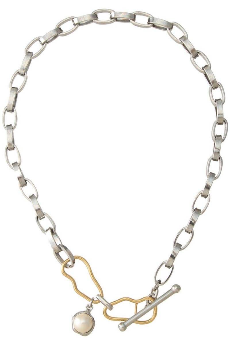 【アデル ビジュー/ADER bijoux】のBEAUTE バイカラー ショートネックレス