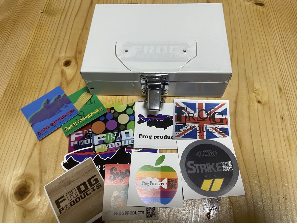 フロッグプロダクツ 新型 アルミボックス 未発売 ステッカ―セット FROG ミニトイ ラギットボックス トイズ フロッグ