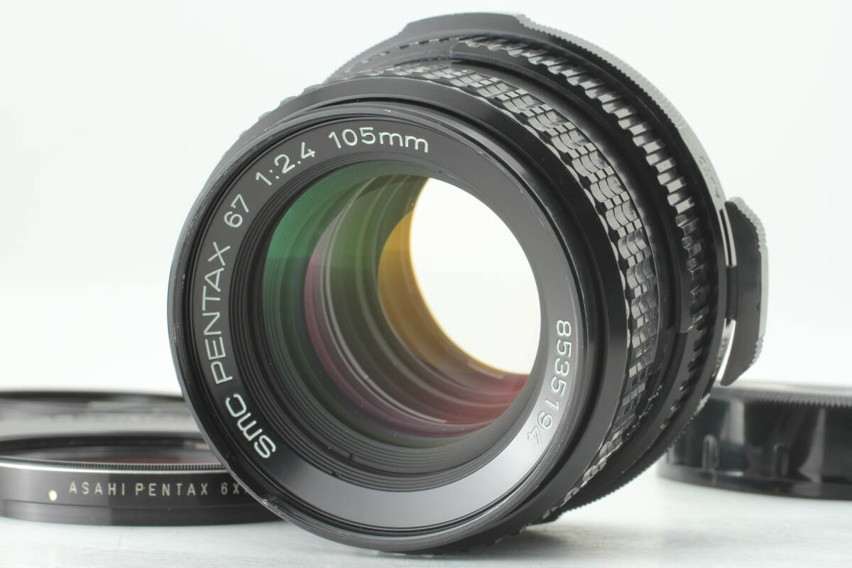 ☆中古美品☆　ペンタックス　Pentax 67 SMC P 105mm f/2.4　MFレンズ　Late Model
