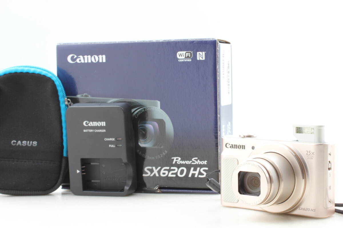 ☆中古美品☆ キャノン　CANON PowerShot SX620 HS パワーショット コンパクトデジタルカメラ