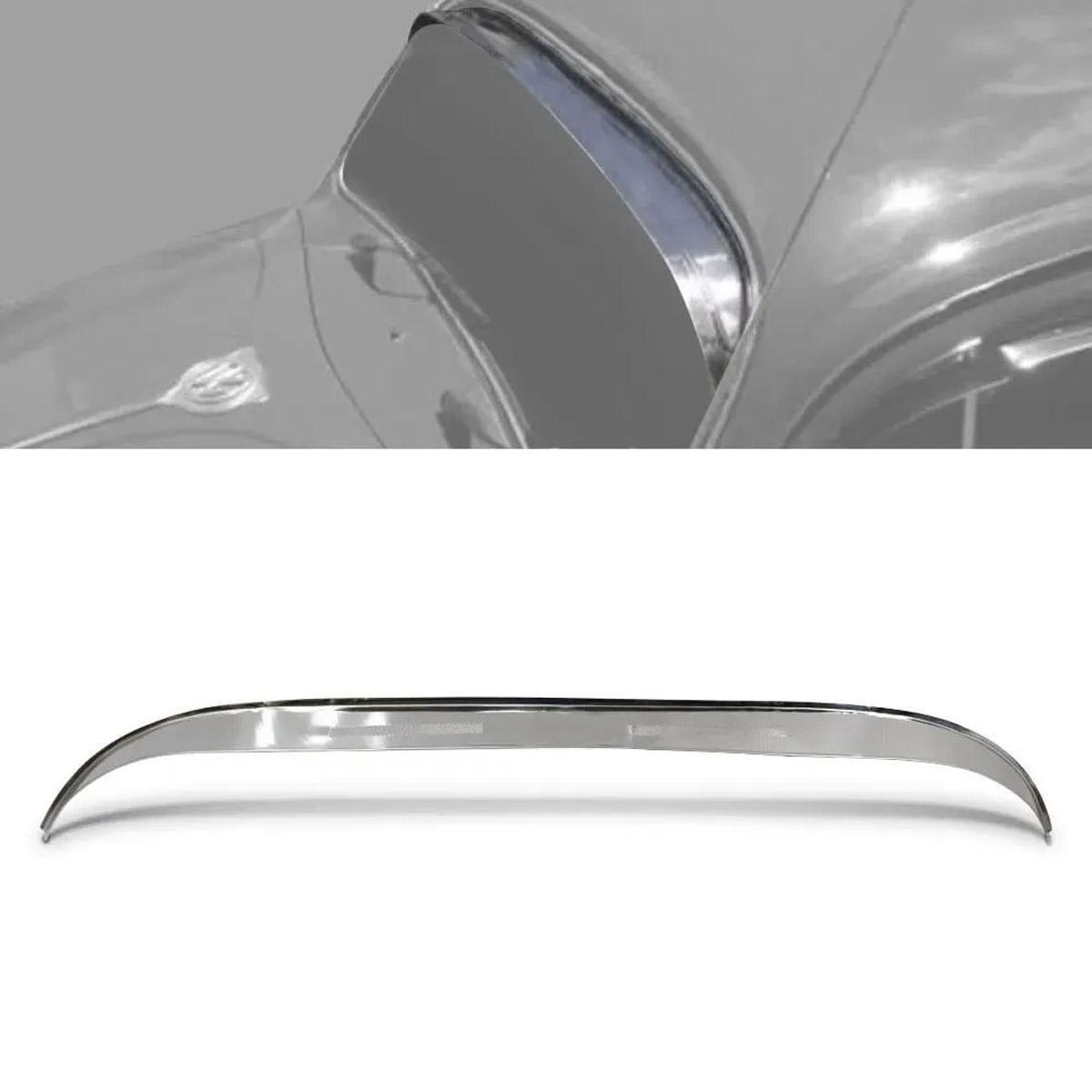 フロントウィンドー サンバイザー ベントシェード 105cm スムース テンレス スチール製 クラシック VW ビートル用 T1 年式1946-1979