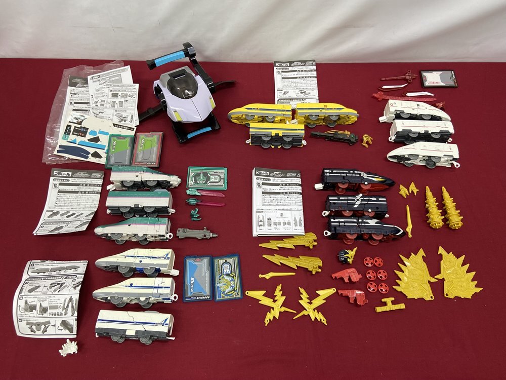 カメ)プラレール 新幹線変形ロボ シンカリオン 超進化マスコン シンカギア DXS まとめ セット 【現状品】 ◆Y2512002 NN12C
