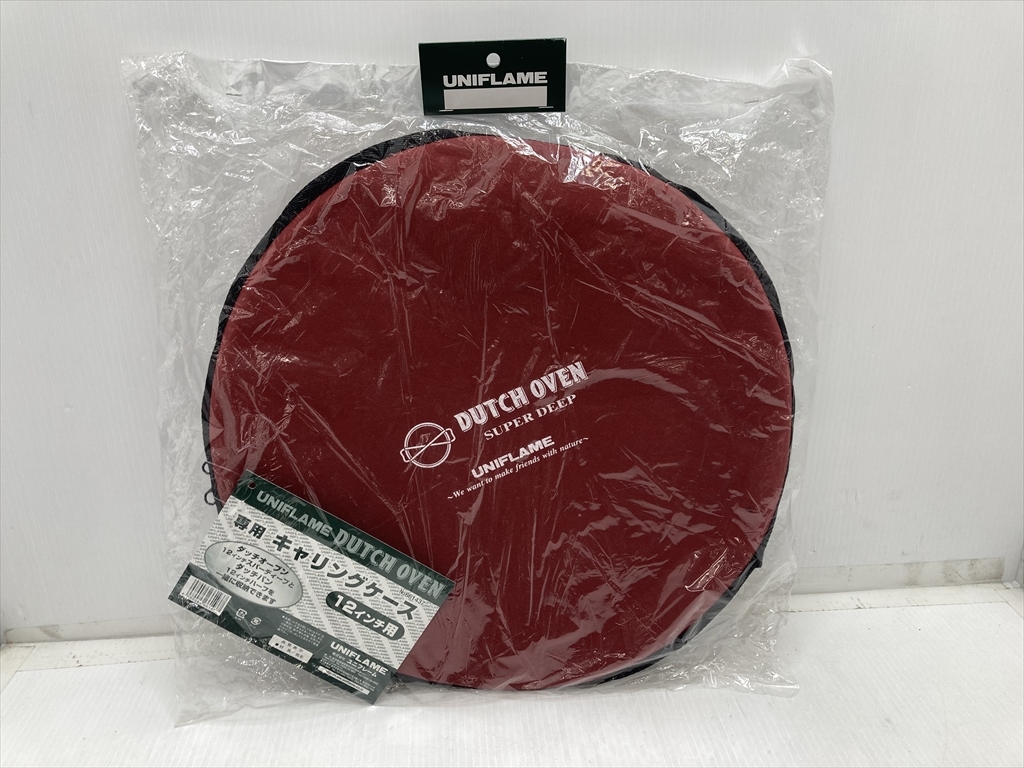 下松)UNIFLAME ユニフレーム ダッチオーブン 12インチ スーパーディープ用 キャリングケース 未使用品 ◆★J251203R05B NN03A