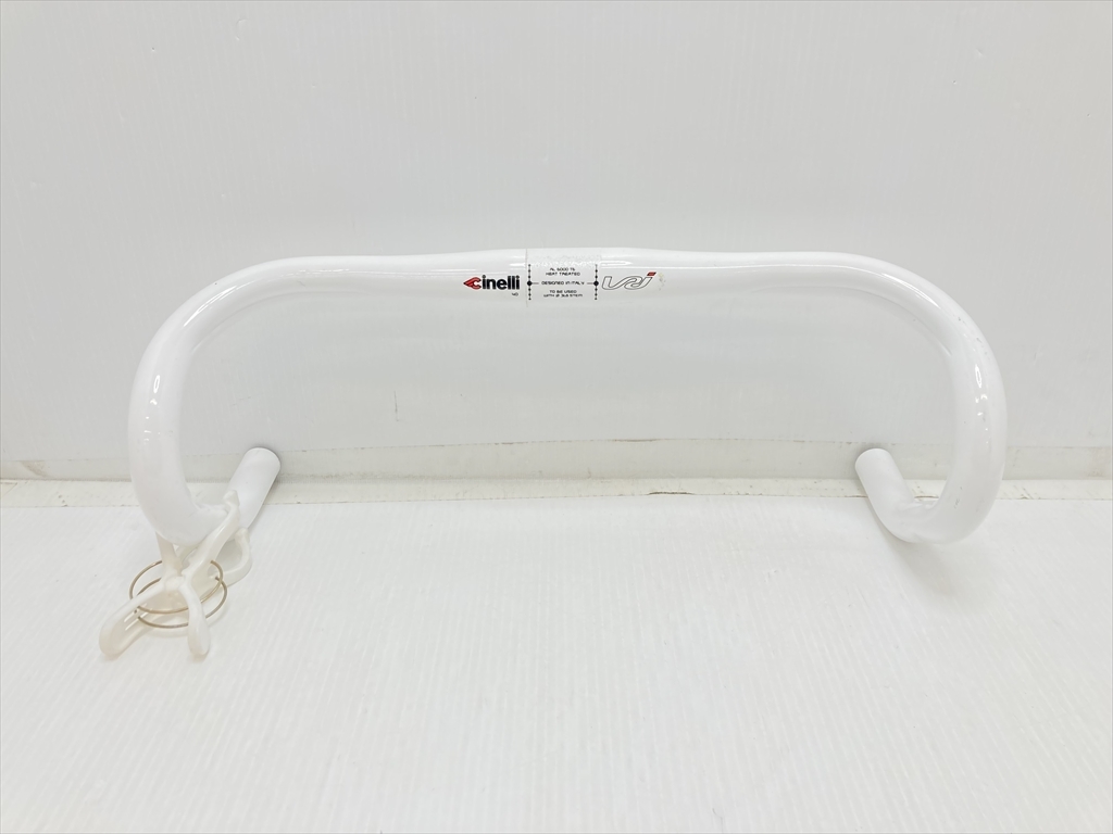 下松)Cinelli チネリ アルミドロップハンドル VAi ヴァイ 白 ホワイト 31.8mm 400mm 自転車ハンドル パーツ ◆★B251216R01B NN16A