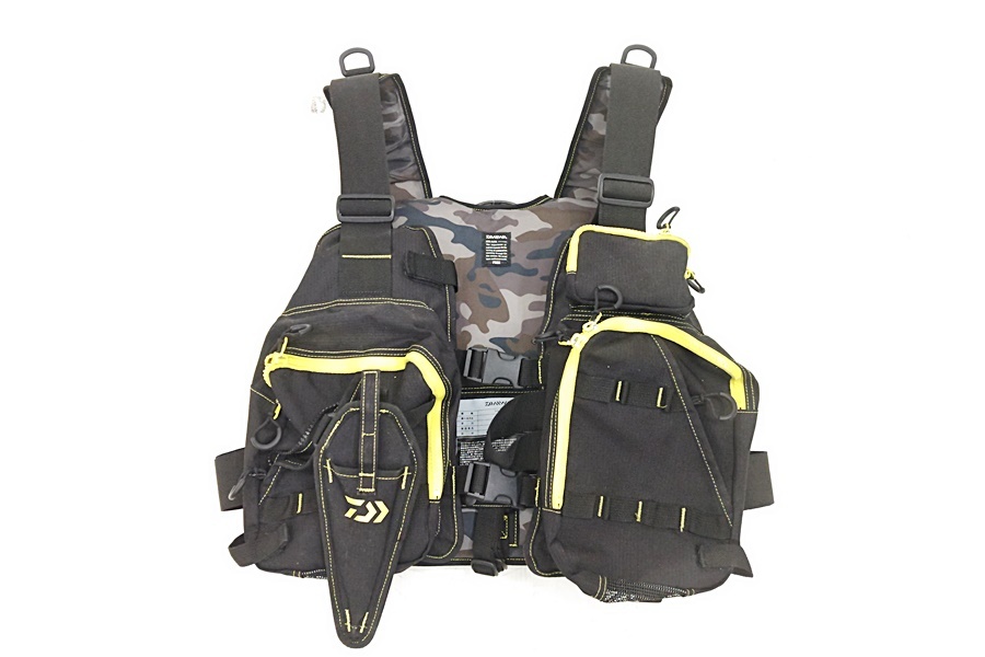 下松)DAIWA フロートゲームベスト DF-6206 FREEサイズ ファスナー固着 ジャンク 現状品 ▲★K251229N04A NN29C