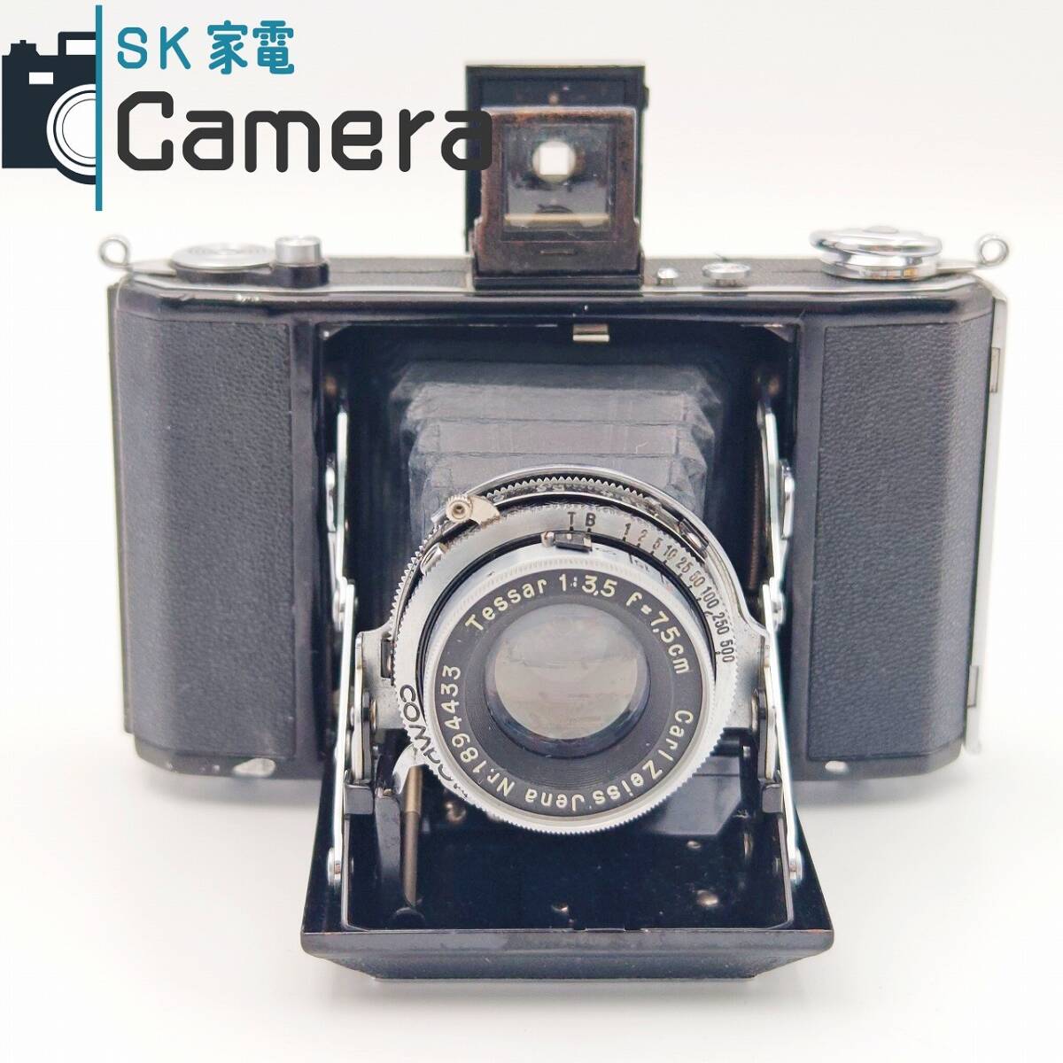【中古】 ZEISS IKON Ikonta 520/16 Tessar 7.5cm F3.5 ツァイスイコン イコンタ テッサー