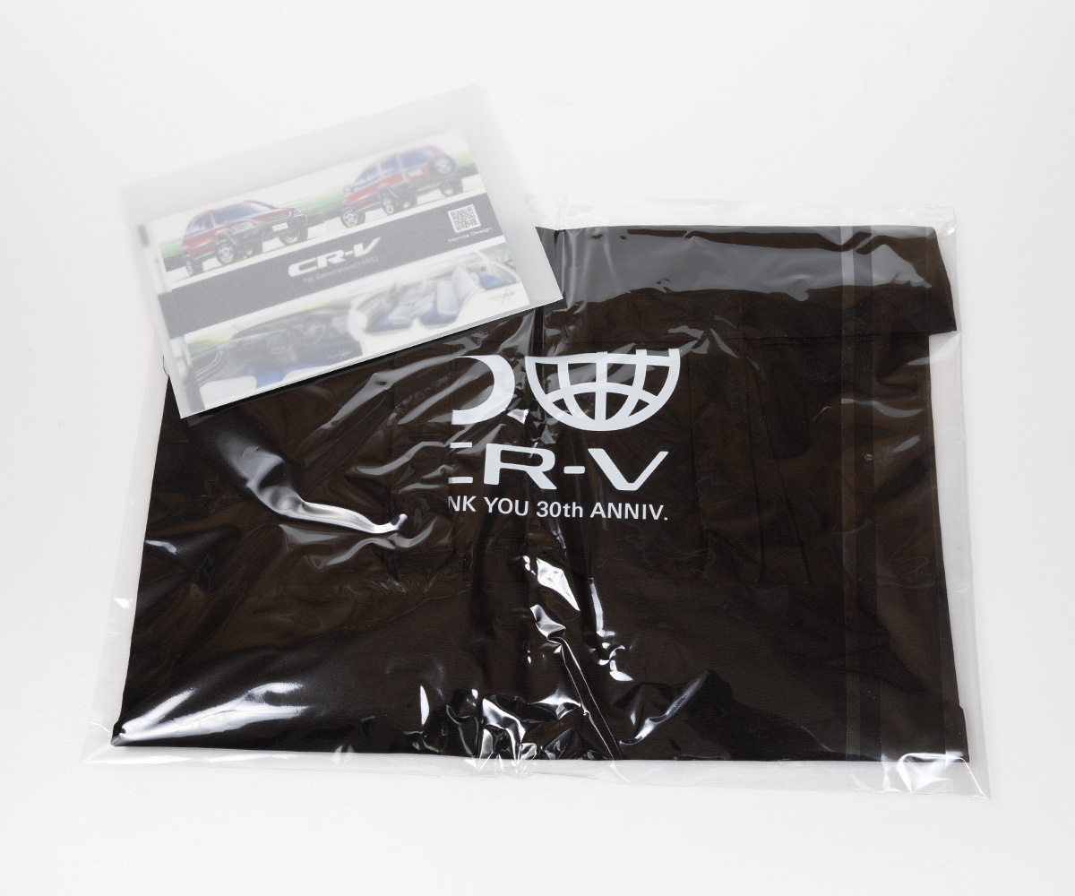 ホンダCR-Vデビュー３０年記念トートバッグ＆ポストカード　新品未開封