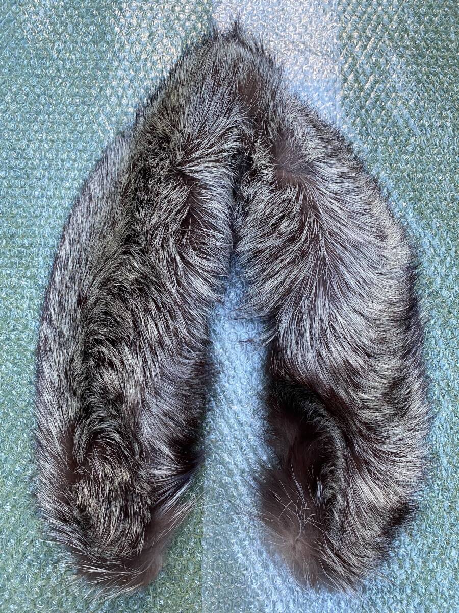 A-S4-46【鴇】SAGAFOX サガフォックス ショール ブラウン 襟巻 ティペット 毛皮 ファー 和装 成人式