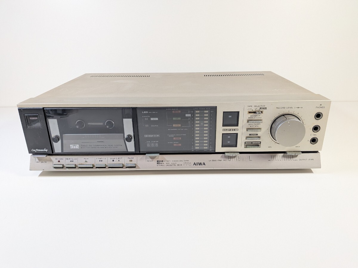 希少!!　AIWA　アイワ　3ヘッド　ステレオカセットデッキ　AD-FF5