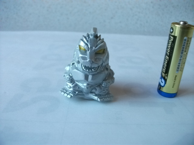 ゴジラ超全集 新メカゴジラ ソフビ 指人形 ミニフィギュア ビンテージ