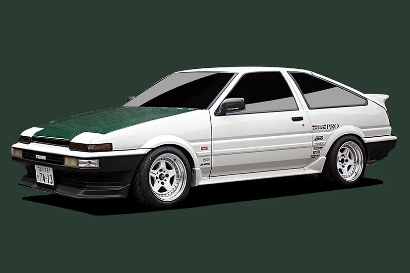 ZoomOn Z100 1/24 トヨタ AE86 ドリフトキングバージョン パーツセット(アオシマ用)