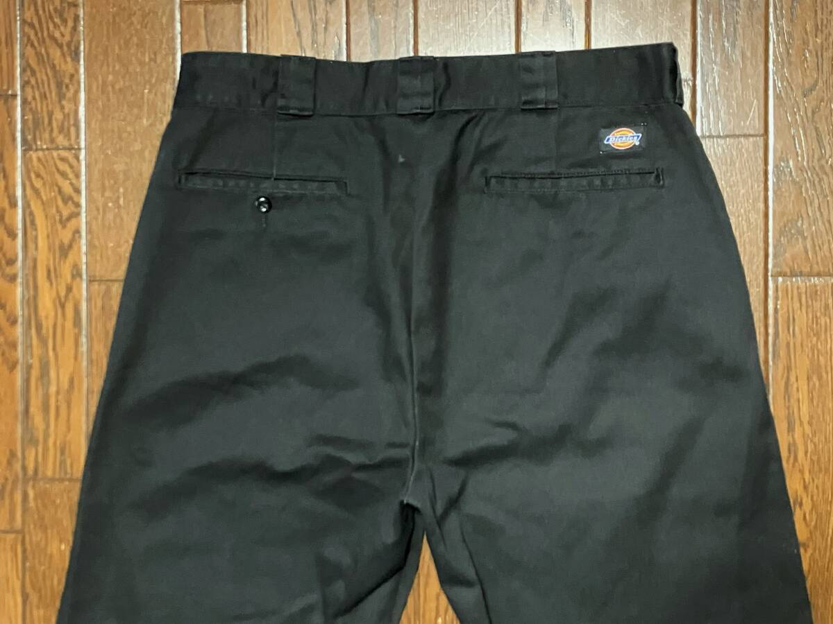 ディッキーズ Ｄｉｃｋｉｅｓ ８７４ ワーク チノパンツ ３８ 黒 ブラック チノパン 検索 スケボー スケート バイカー チカーノ
