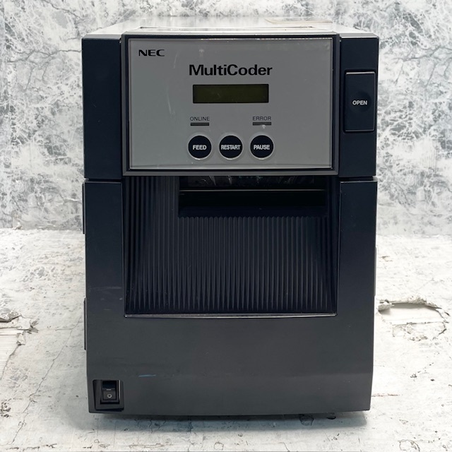 8195//NEC PR-T500M3M ラベルプリンタ 通電確認済み 