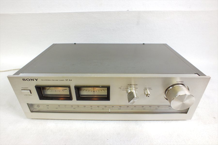 【08】SONY ソニー ST-A4 チューナー 中古 現状品 251208B6769