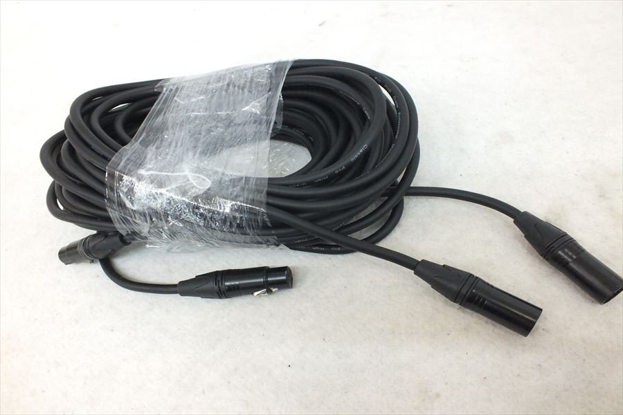 【01】ClassicPro クラシックプロ High grade professional microphone cable オーディオケーブル 音出し確認済 中古 現状品 251012A1180G