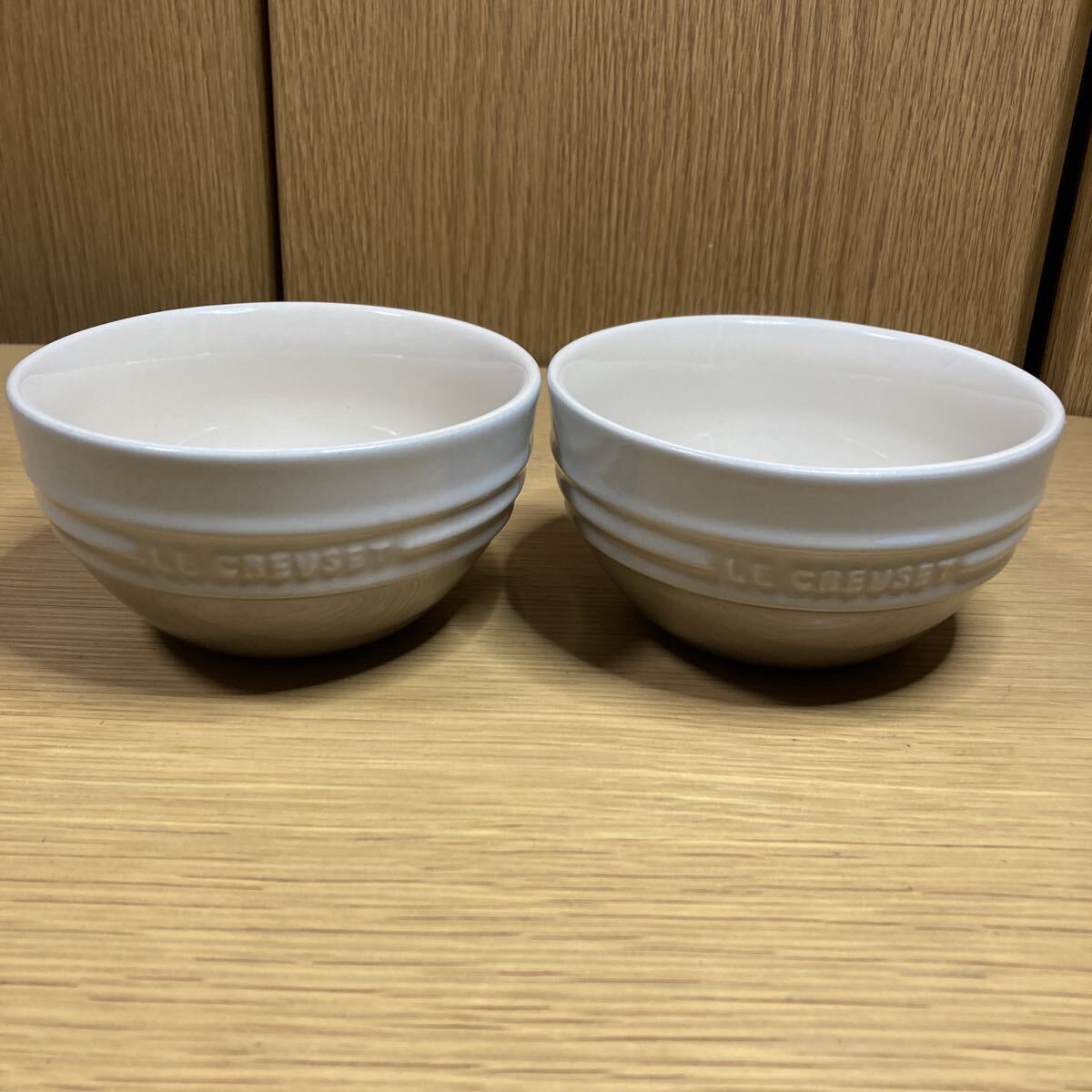 ▼ ルクルーゼ≪ライスボウル 2個≫ LE CREUSET ボウル 茶碗 鉢 ル・クルーゼ