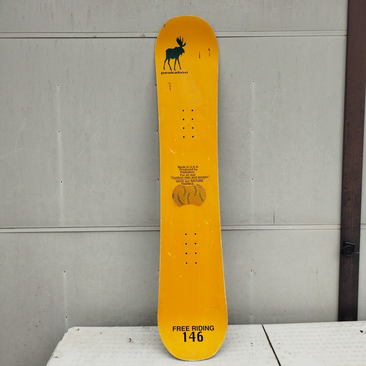 Peakaboo FREE RIDING 146 スノーボード板のみ【160サイズ】