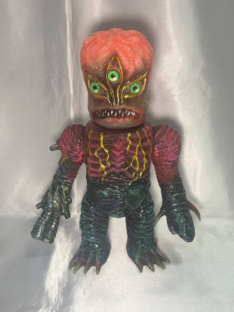 スカルヘッドバット スペースX 夜光 ソフビ フィギュア ミュータント マーミット ターゲットアース SKULL HEAD BUTT MARMIT TARGET EARTH